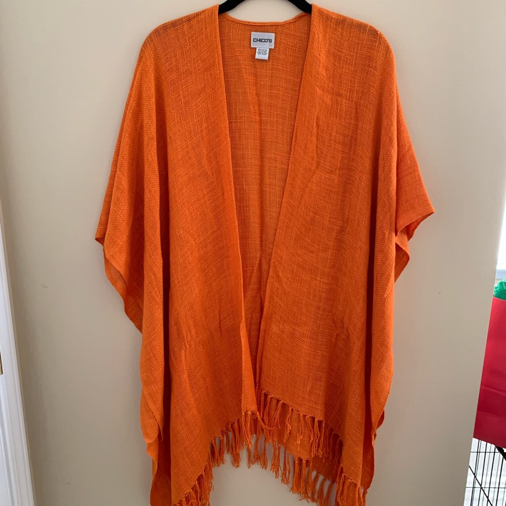 Bold Print Ruana Wrap
